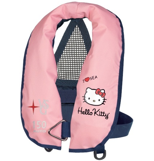 Hello Kitty opblaasbaar reddingvest voor kinderen 15-40 kg