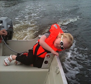 Varen met de motorboot